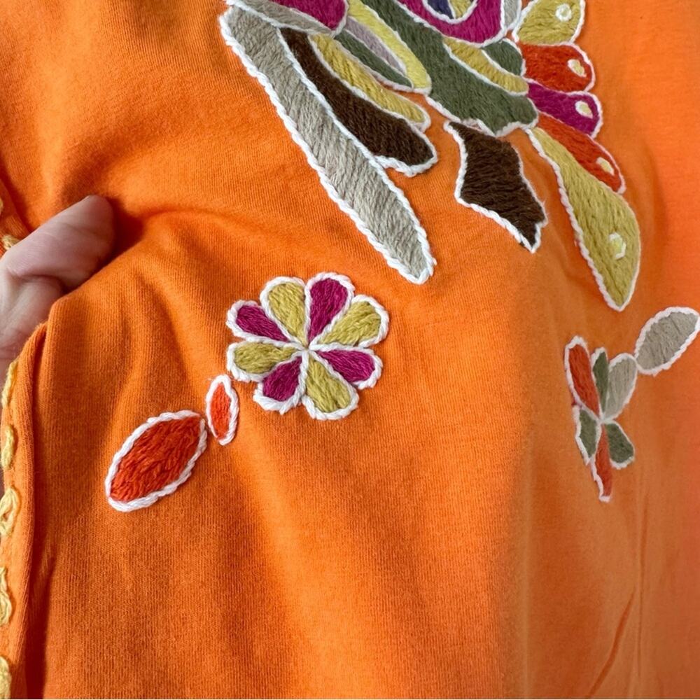 Vintage Y2K Buffalo David Bitton Embroidered La Vida Loca Floral
Bird Baby Tee M - Picture 4 of 9